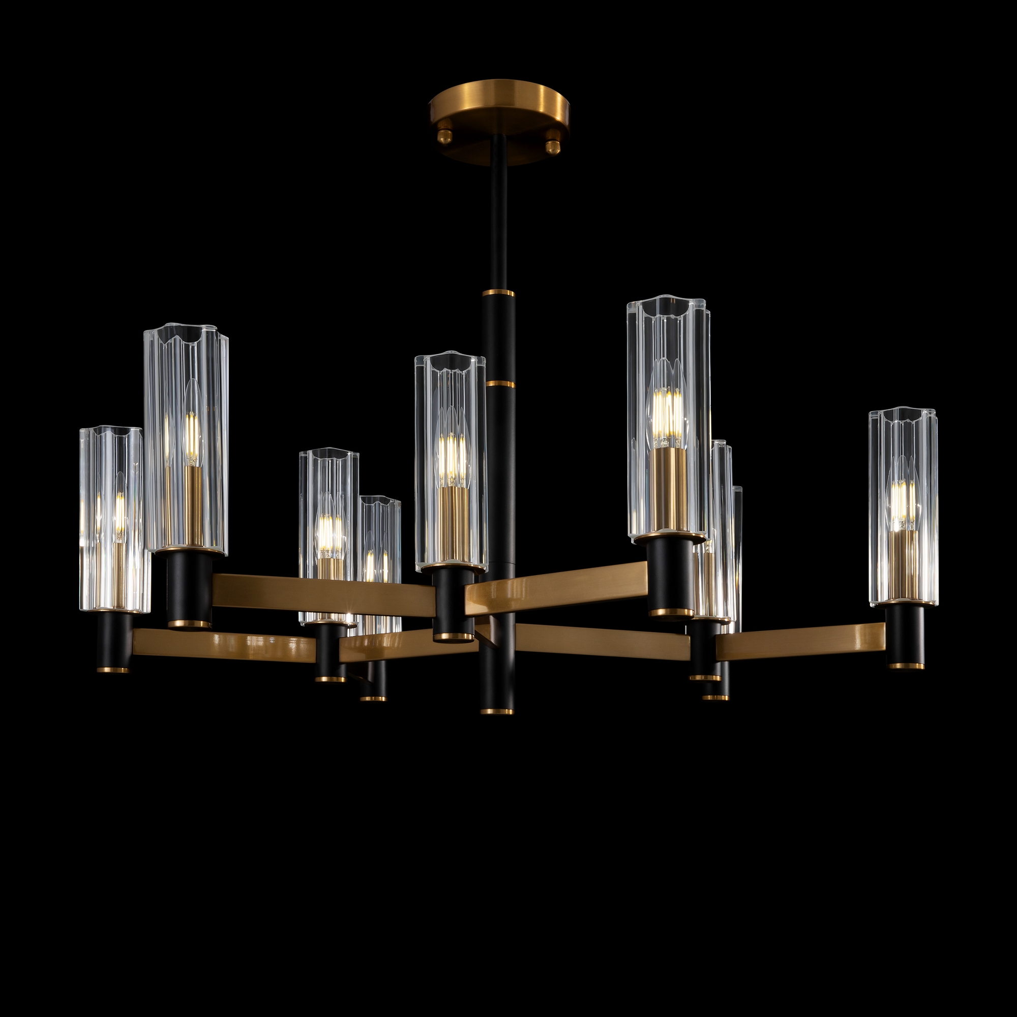 Люстра на штанге Freya Ambra FR5167PL-09BS