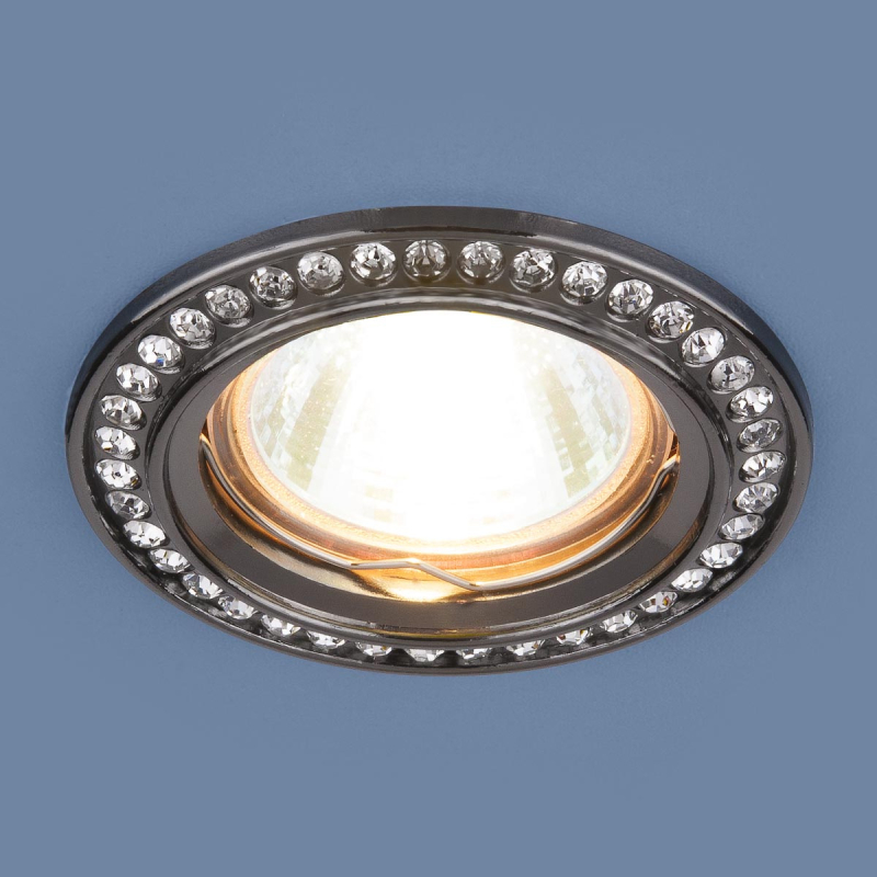 Встраиваемый светильник Elektrostandard 8332 MR16 GU/CL черный/прозрачный 4690389060090