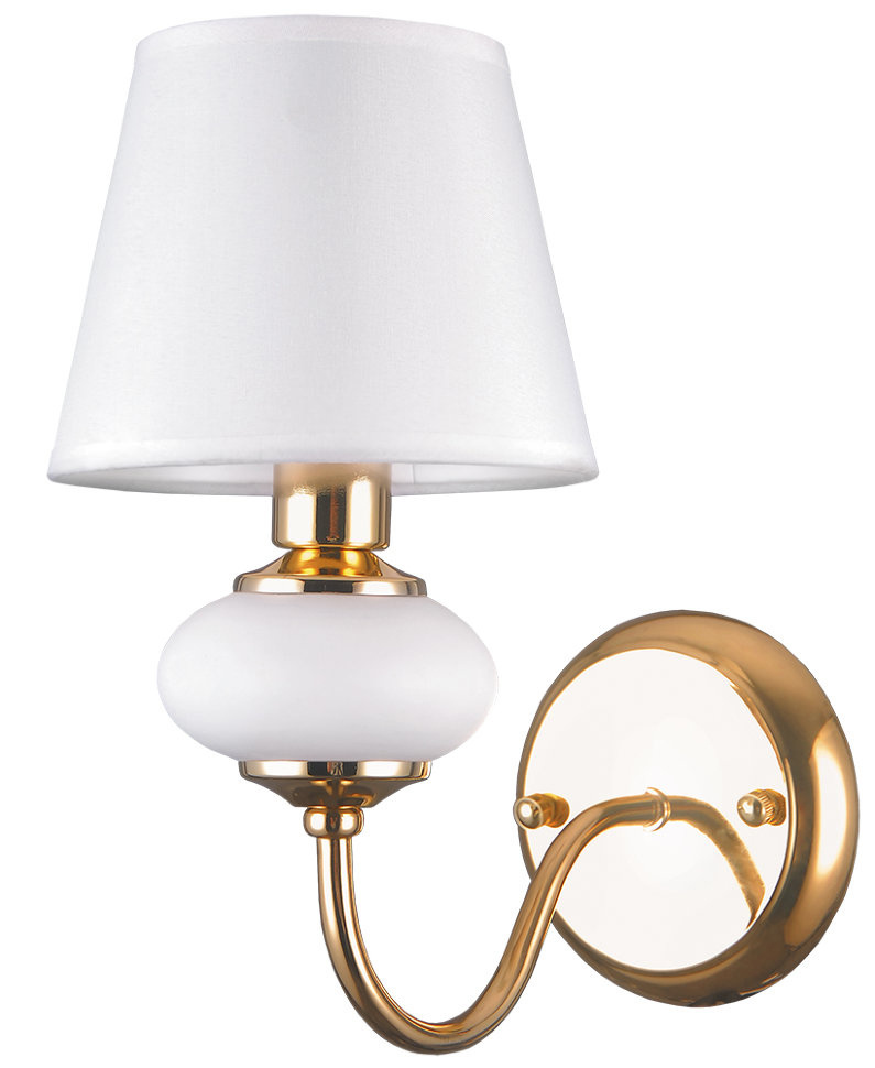 Бра Lumien Hall Клэр 1019/1W-GD-WT