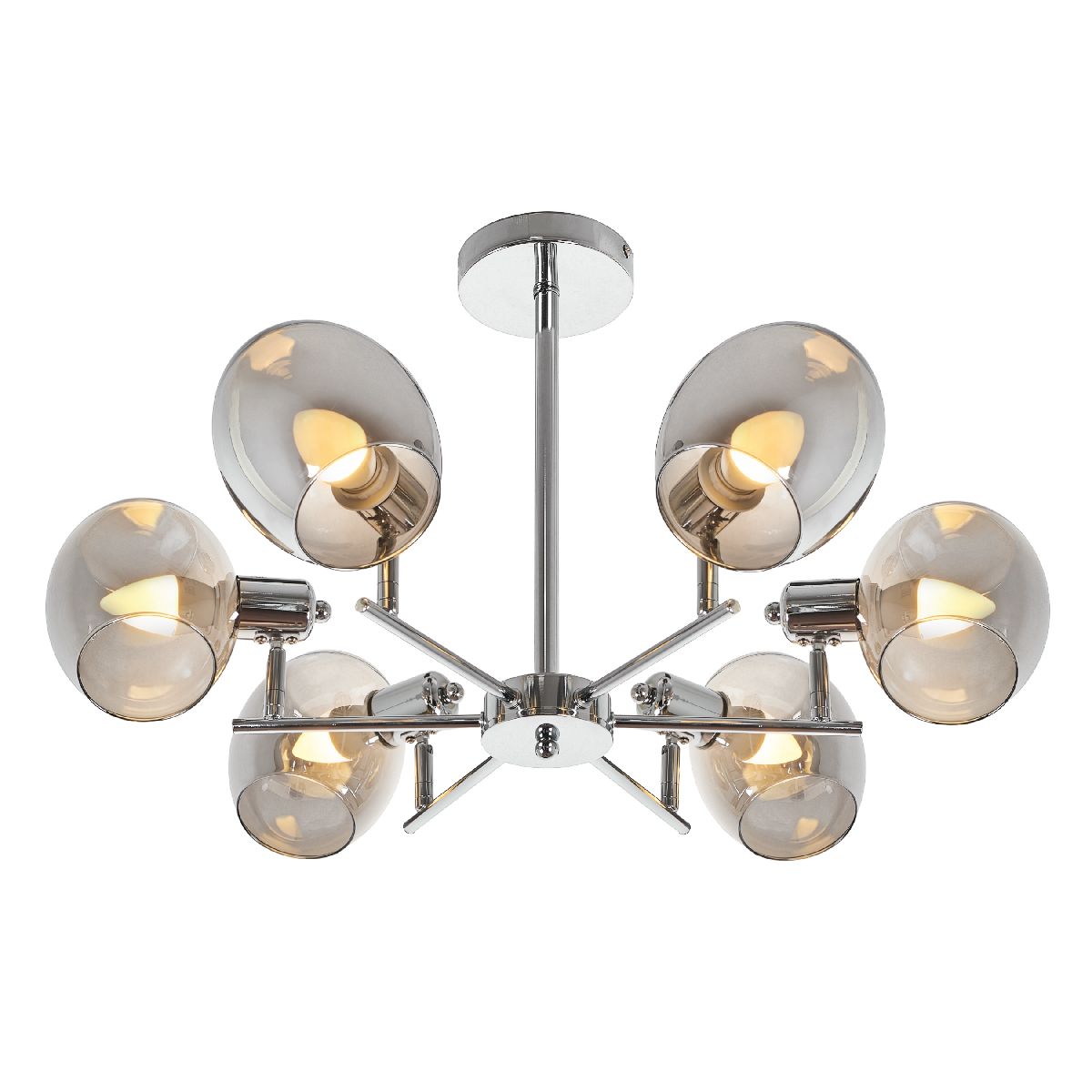 Люстра на штанге MyFar Diana MR1641-6C