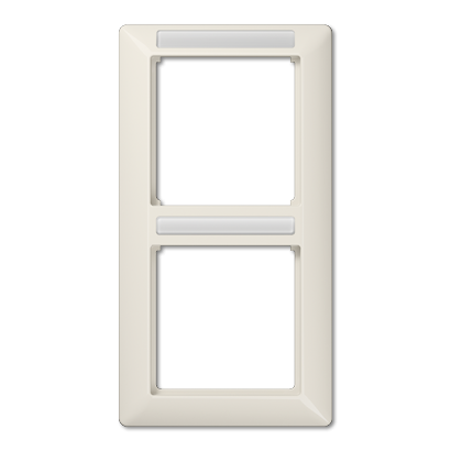 Рамка двухместная с полем для надписи Jung AS582BFINA