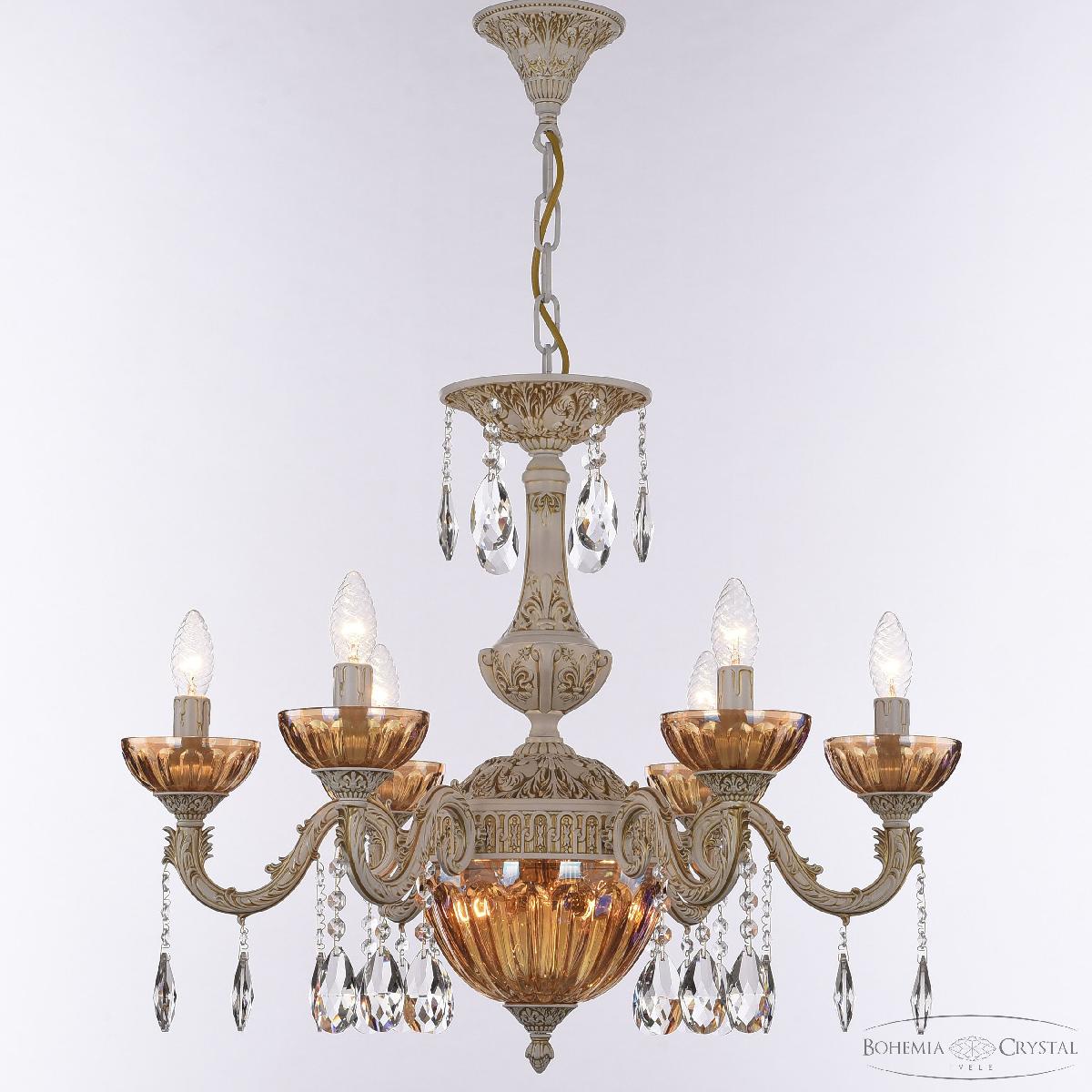 Подвесная люстра Bohemia Ivele Crystal AL79101P/6/175 A WMG P Shampan/M-1H