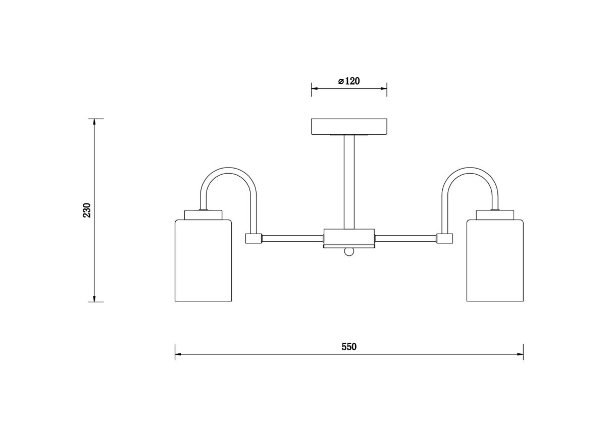 Люстра на штанге Freya Jewel FR5321CL-05BZ