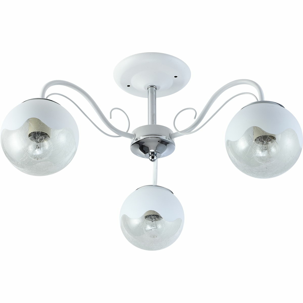 Люстра на штанге Reluce 01326-0.3-03 WH+CR