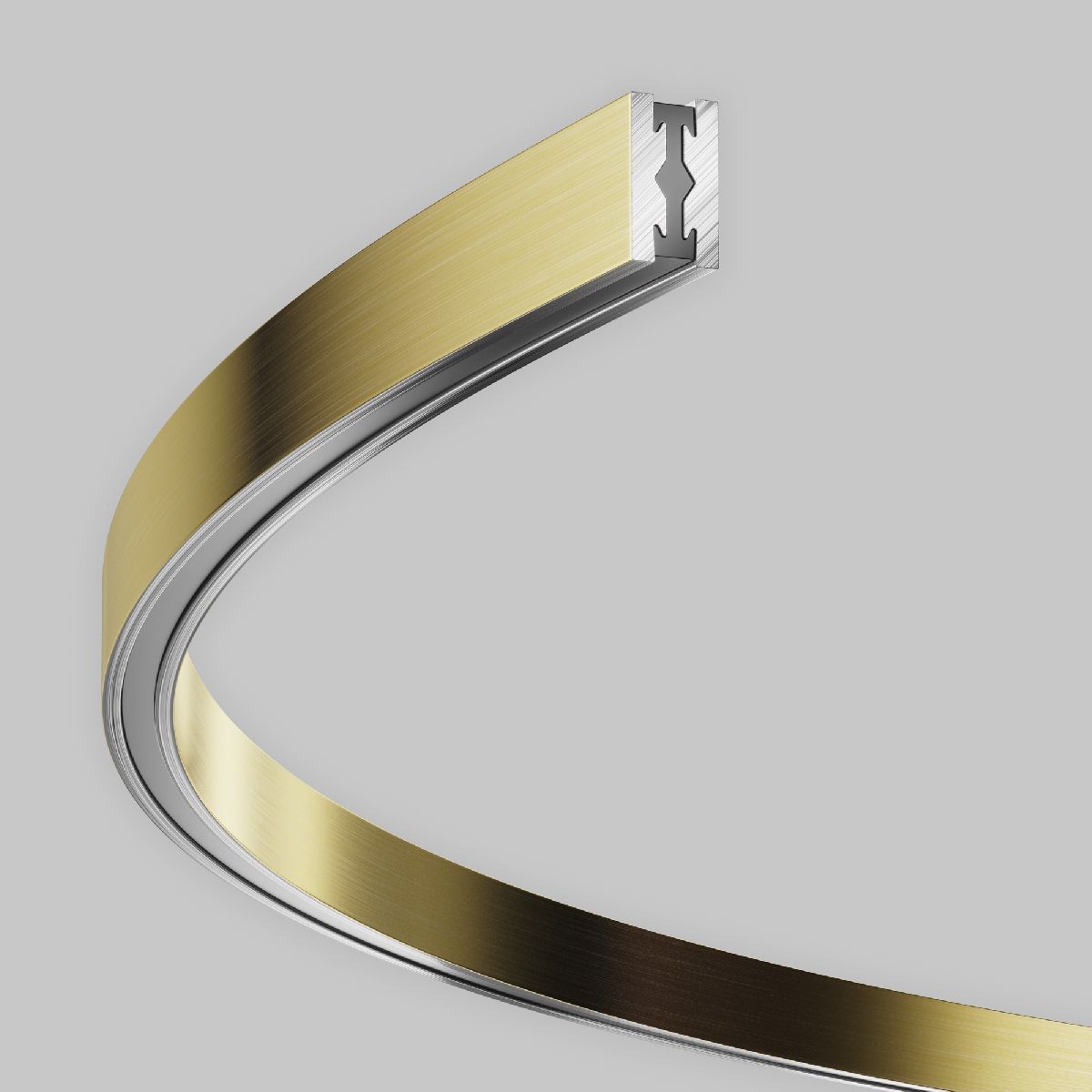 Шинопровод накладной/подвесной Maytoni Flarity TRX154-2SR-D1200-BS