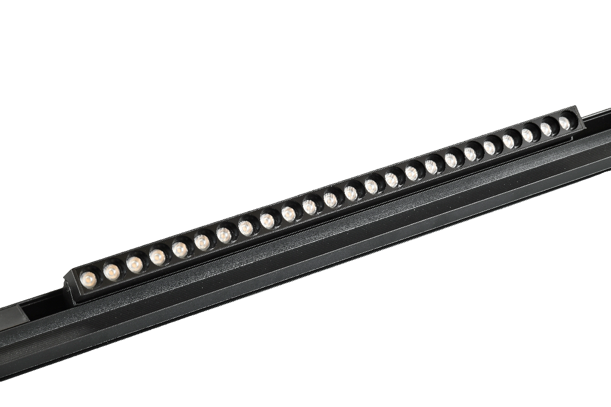 Трековый магнитный светильник iLedex Vision 4822-003-L462-24W-38DG-3000K-BK