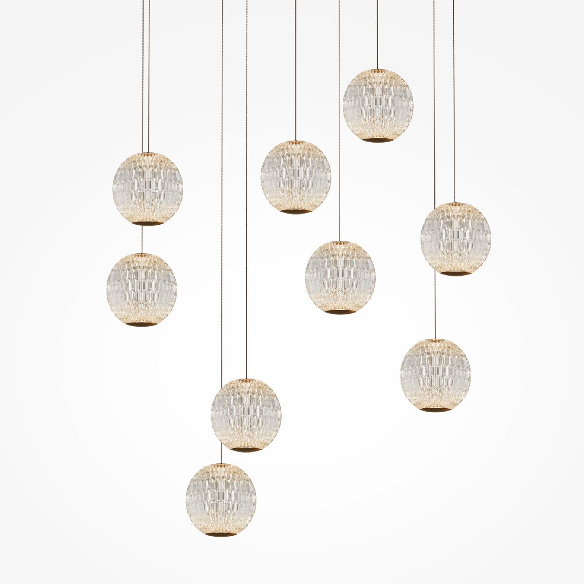 Каскадная люстра Maytoni Sapphire MOD293PL-L56BS3K