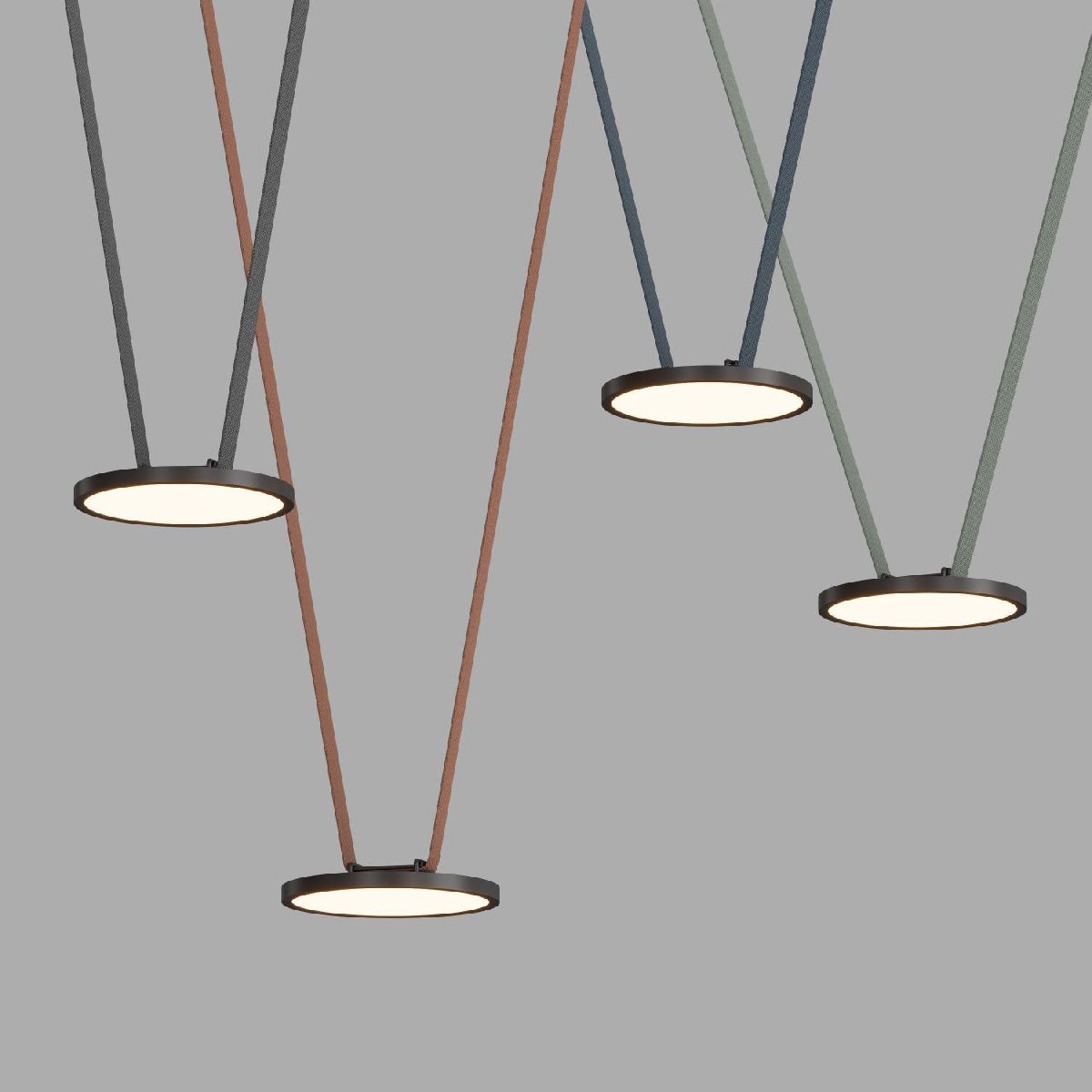 Трековый однофазный светильник Denkirs Belty Flow DK5567-BK