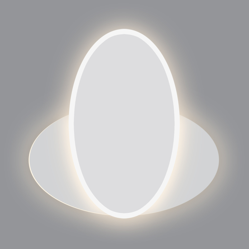 Настенный светодиодный светильник Eurosvet Twirl 90315/2 белый