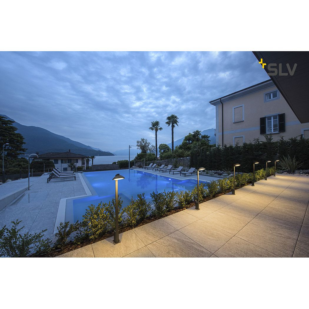 Уличный светодиодный светильник SLV Malu 1002158