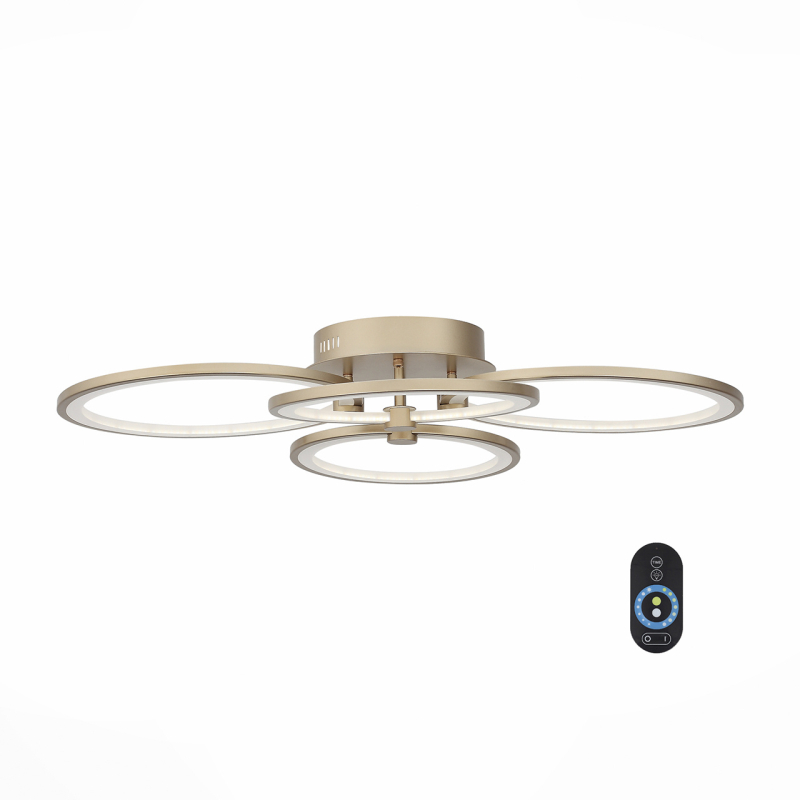 Потолочная светодиодная светодиодная люстра ST Luce Twiddle Dimmer SL867.202.04