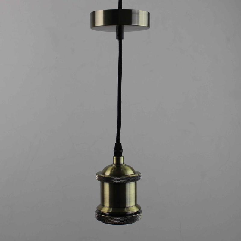 Ретро патрон с подвесом E40 Бронза Sun Lumen 056-694