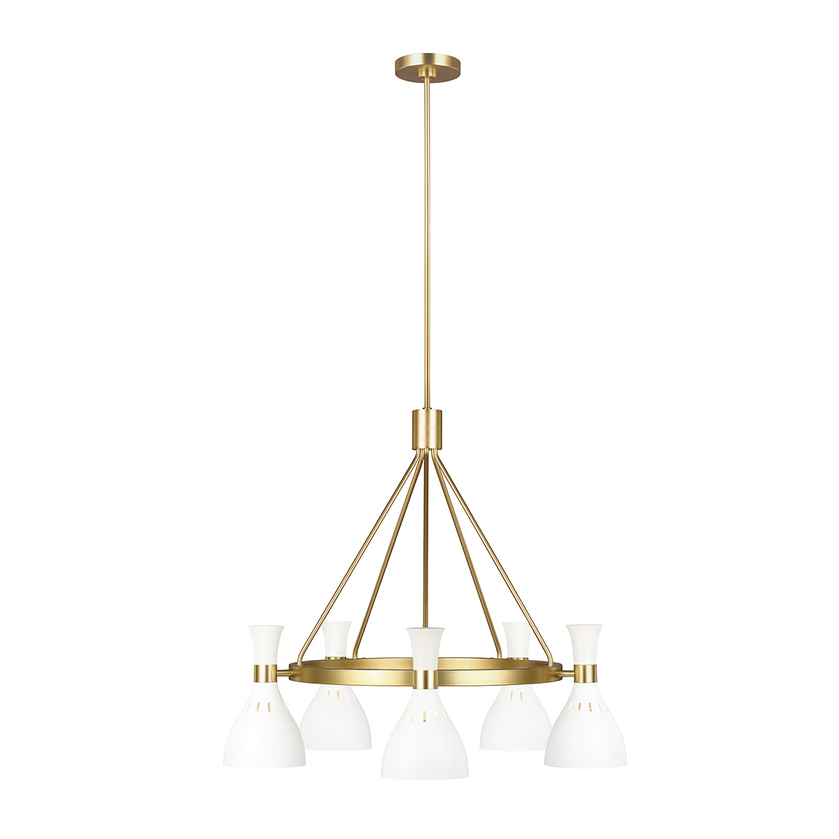 Люстра на штанге Feiss Joan FE-JOAN5-MW