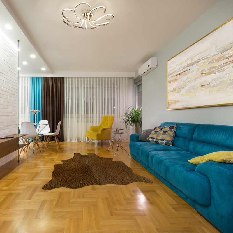 Потолочный светодиодный светильник Eurosvet Wisteria 90096/8 золото