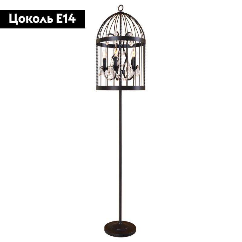 Торшер LOFT IT Vintage birdcage Loft1891F
