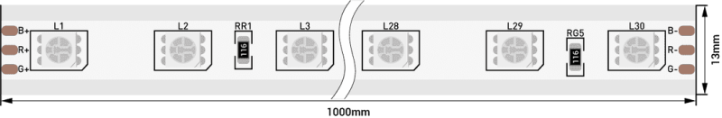 Светодиодная лента SWG LT560-RGB-50 000939