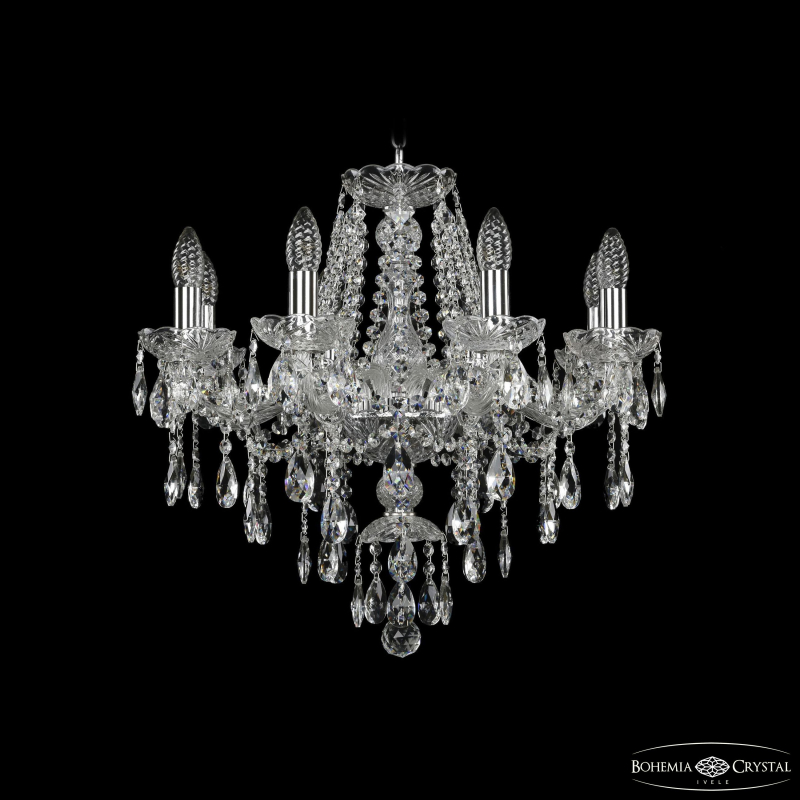 Подвесная люстра Bohemia Ivele Crystal 1415/8/200 Ni