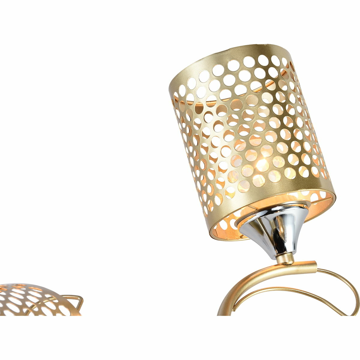 Люстра на штанге Reluce 01322-0.3-03 MATT GOLD+CR