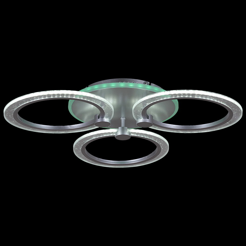 Потолочная люстра Reluce 20433-0.3-3+1L  SIL