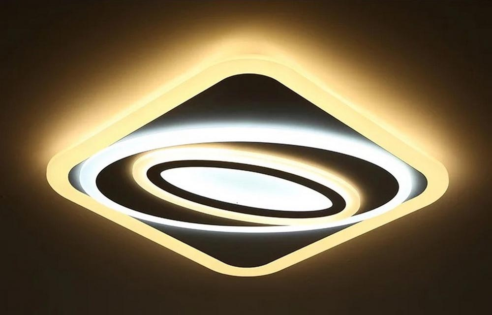 Потолочный светодиодный светильник с пультом ДУ Omnilux Calmazzo OML-06007-80