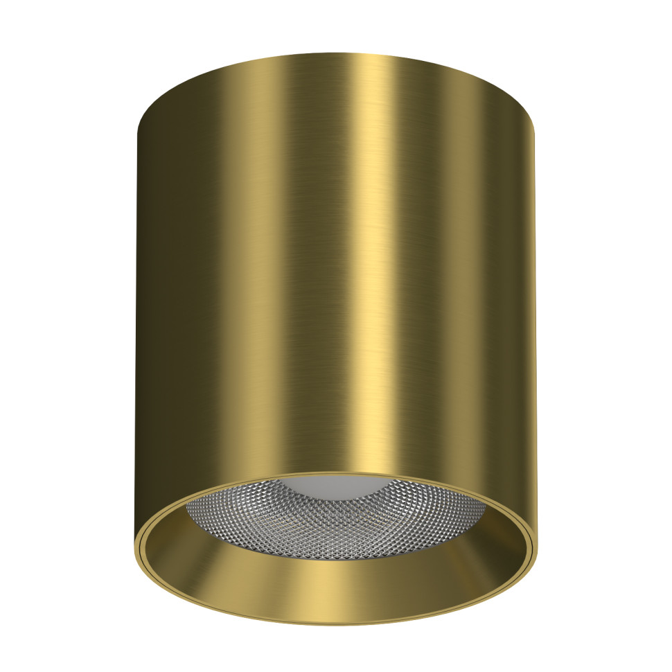 Потолочный светильник светодиодный круглый светодиодный круг влагозащищенный Italline IT014-0207 gold