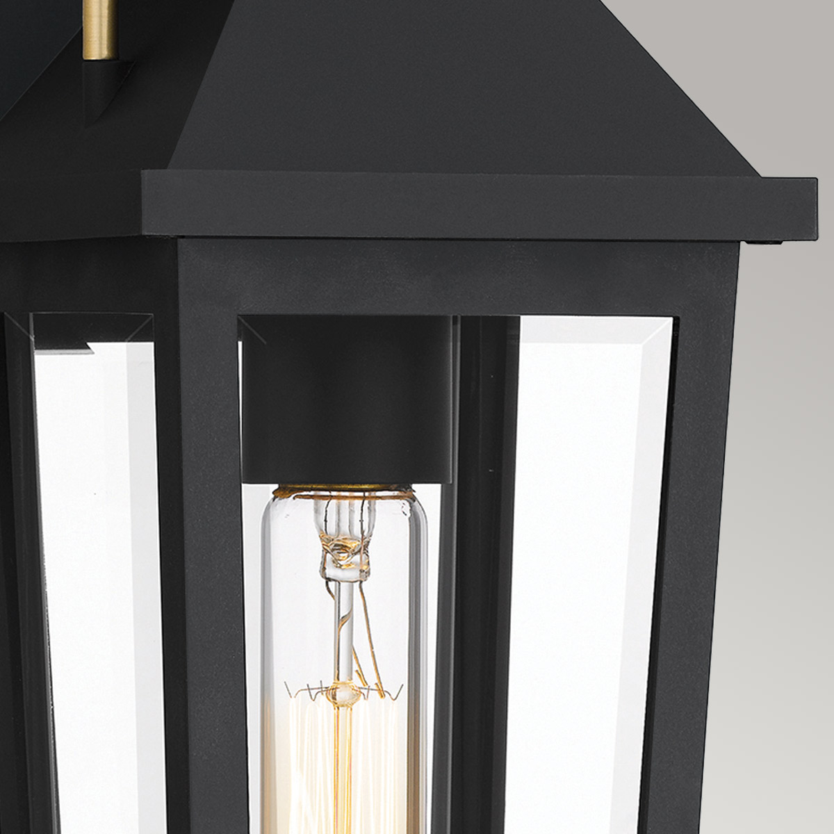 Уличный настенный светильник Quoizel QZ-BUCKLEY-S-MBK