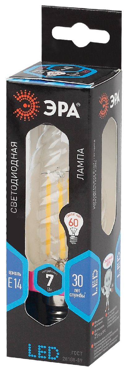 Лампа светодиодная Эра E14 7W 4000K F-LED BTW-7W-840-E14 Б0027961