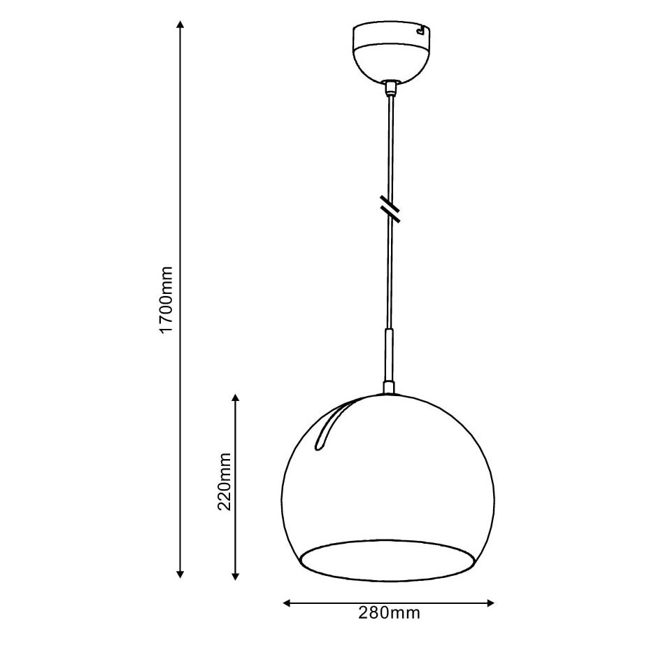 Подвесной светодиодный светильник Lucide Bobo 26495/28/50