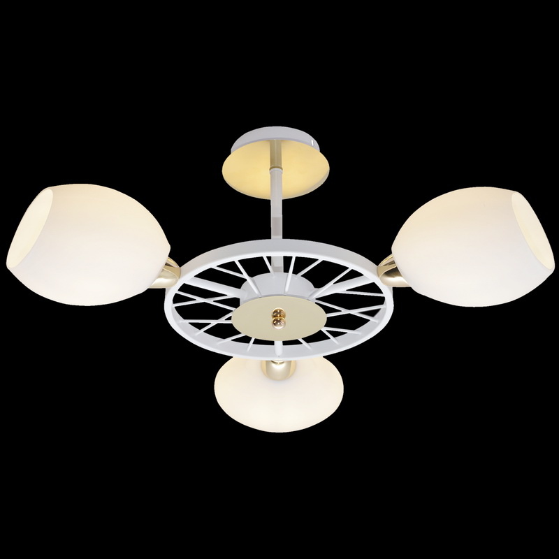 Люстра на штанге Illumico IL6939-3CIN-79 WT GD