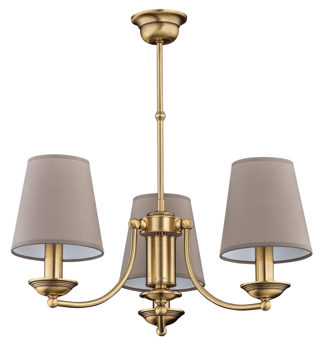 Подвесная люстра Kutek N Abazur N-ZW-3(P/A)