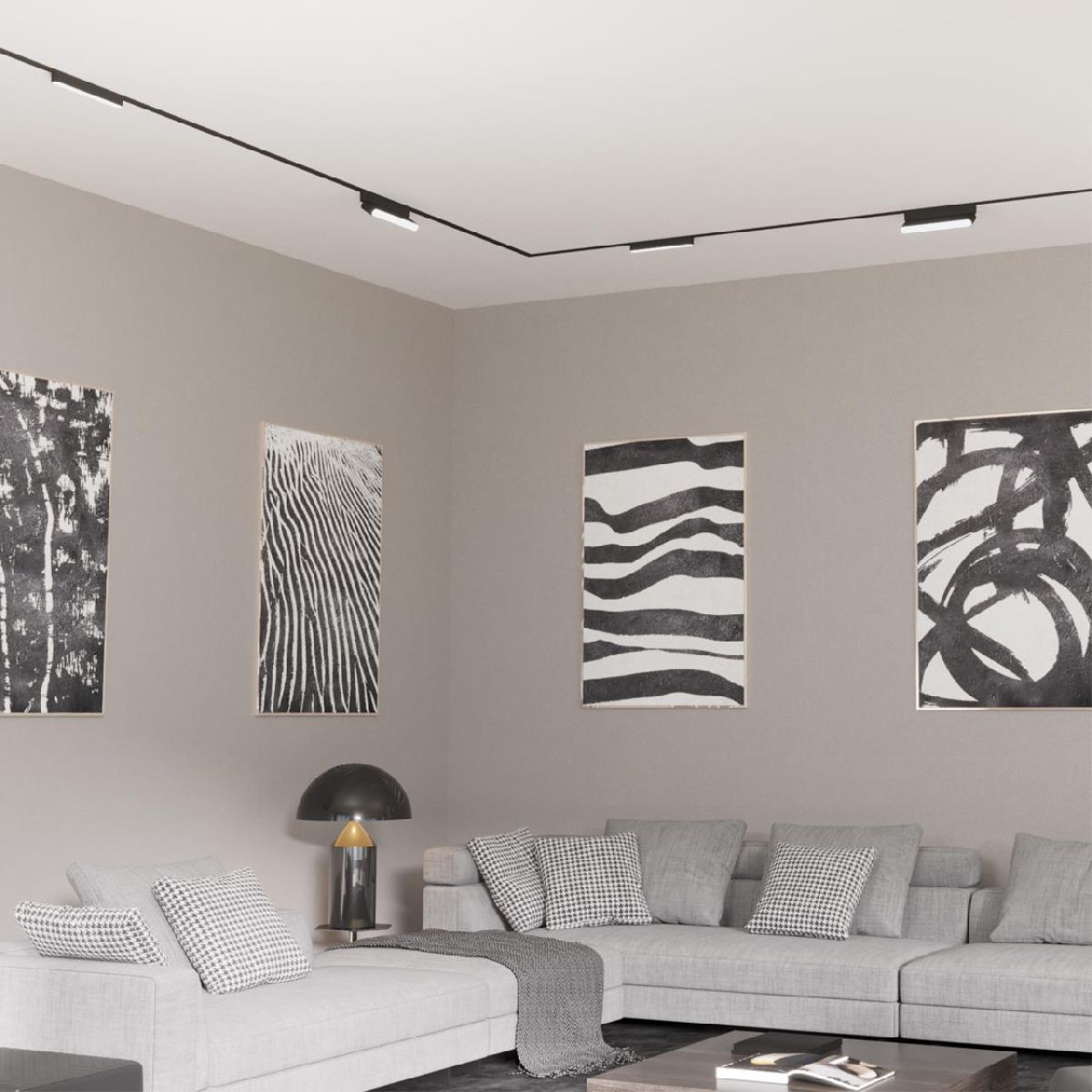 Трековый магнитный светильник Novotech Smal 359238