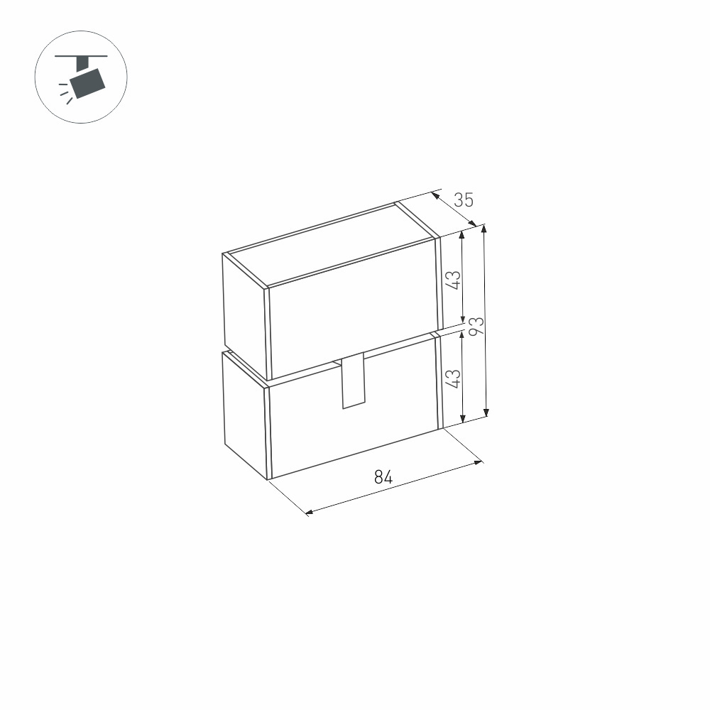 Светильник на шине Arlight 027625