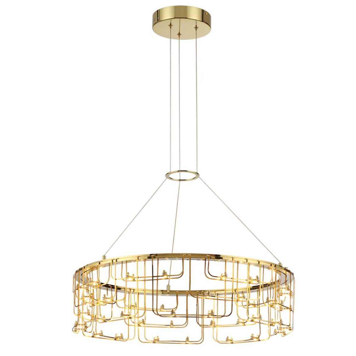 Подвесная люстра Odeon Light Hightech Zaha 7060/44L