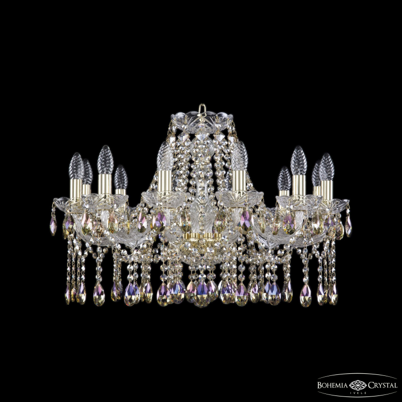 Подвесная люстра Bohemia Ivele Crystal 1413/12/240 G R801