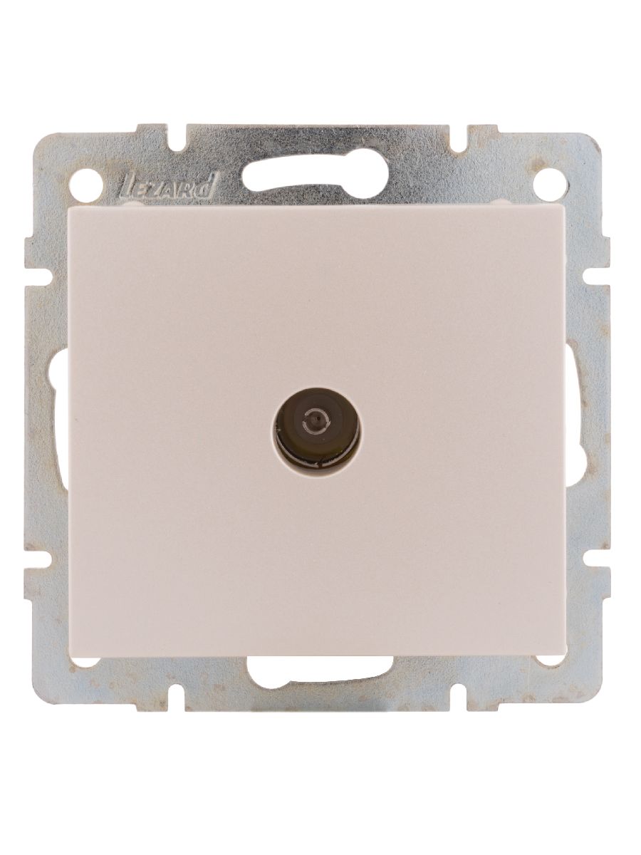 Розетка ТВ оконечная Lezard Rain 703-3088-130