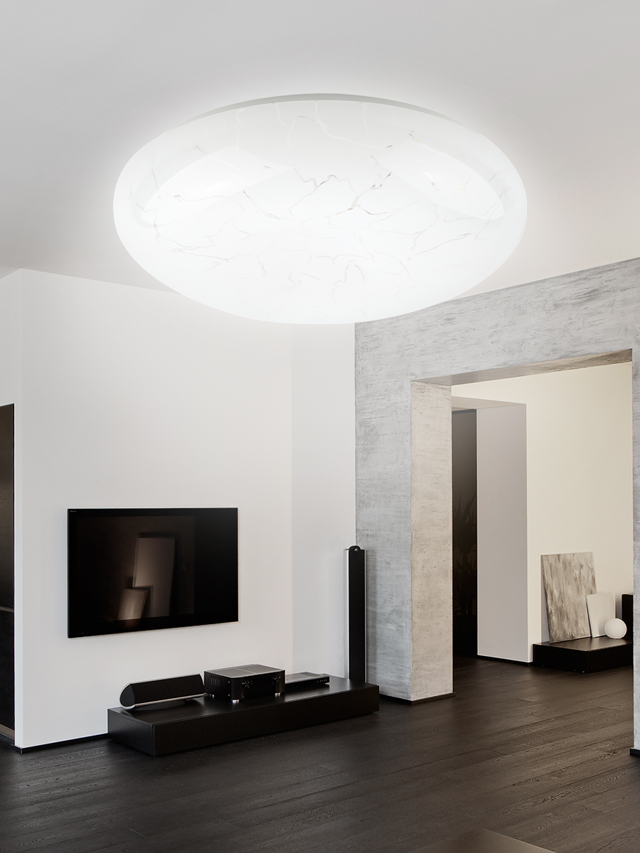 Потолочный светильник Эра Классик без ДУ SPB-6 - 12 Marble Б0051074