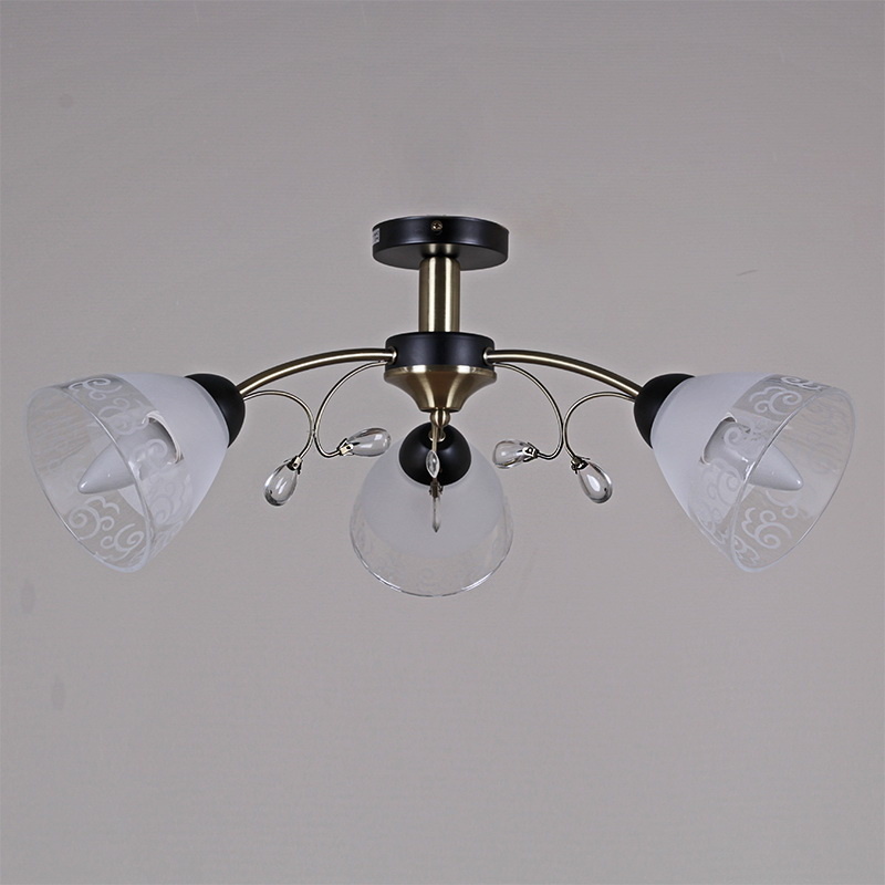 Люстра на штанге Illumico IL0287-3CSQ-29 BK AB