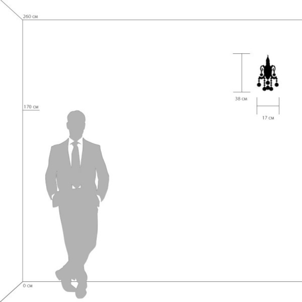 Бра Osgona Elegante 708612