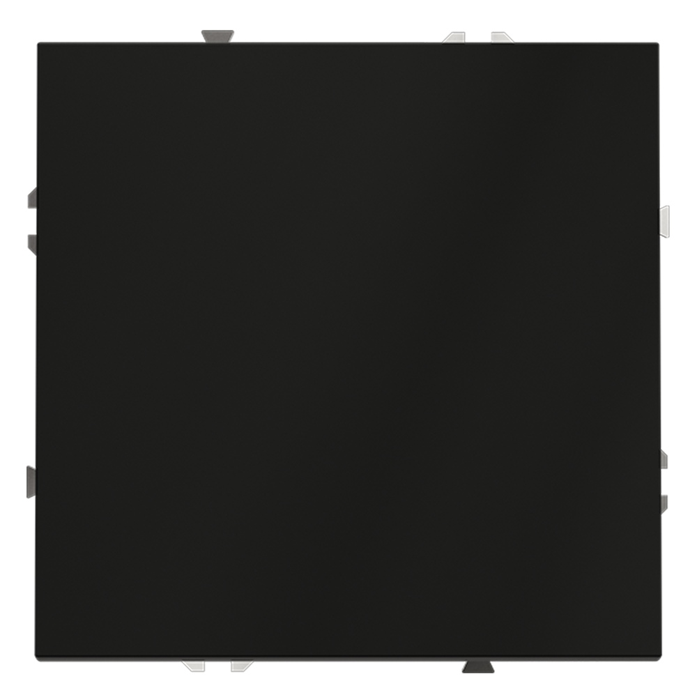 Выключатель одноклавишный Voltum S70 VLS010108 (черный матовый)