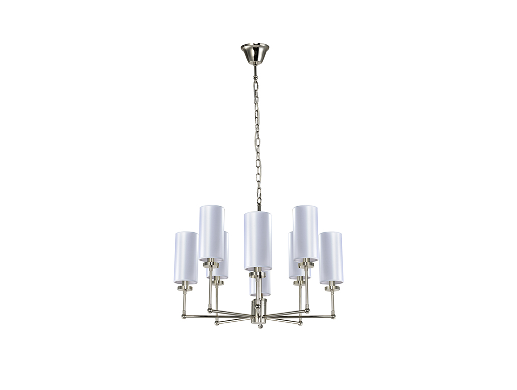 Подвесная люстра Newport 7260 7264+4/C nickel без абажуров М0069112