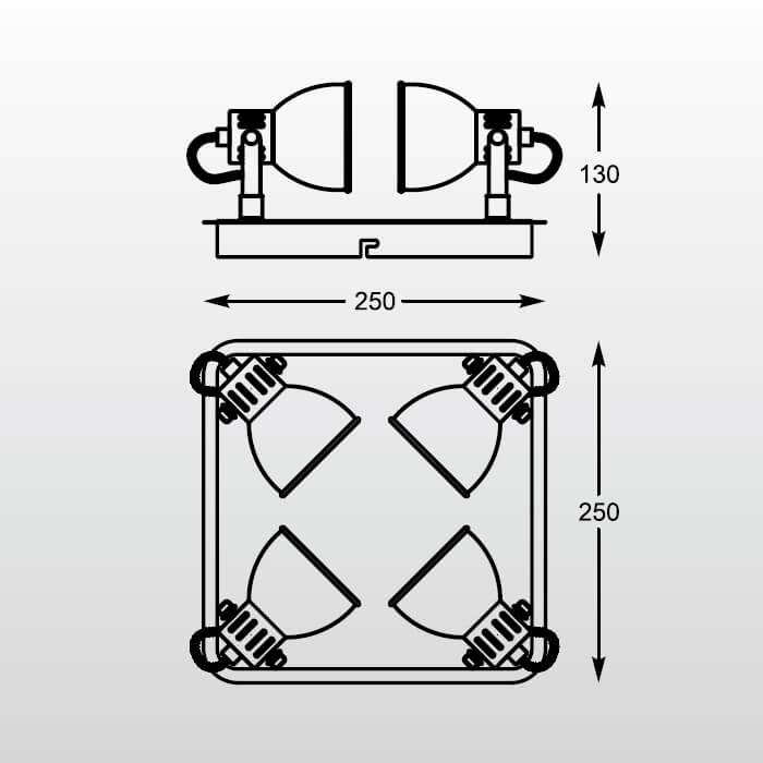 Спот Zumaline Rava CK100008-4
