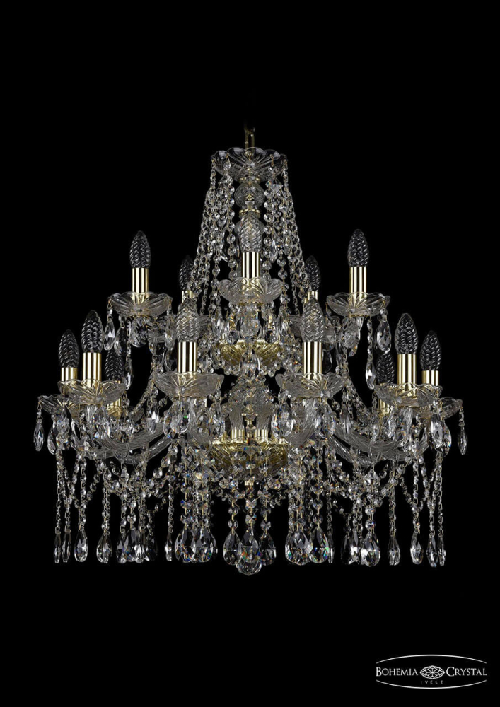 Подвесная люстра Bohemia Ivele 1413/10+5/220/2d/G