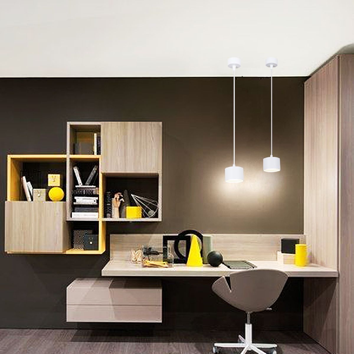 Подвесной светильник Reluce 53006-0.9-001LD GX53 WT