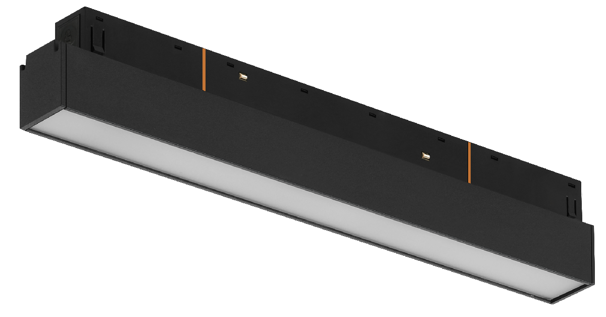 Трековый магнитный светильник iLedex Vision 4822-001-L300-12W-110DG-3000K-BK