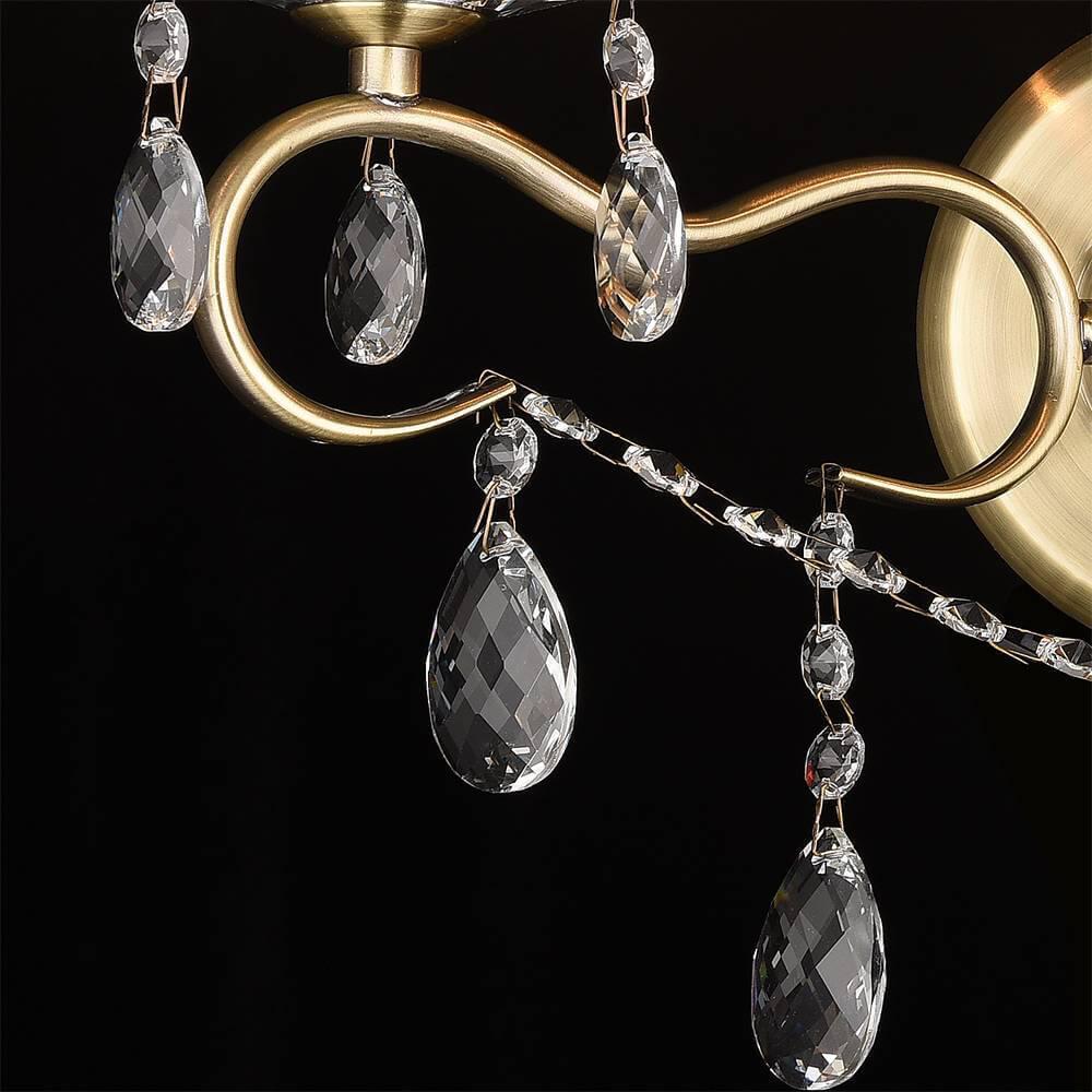 Бра Lumien Hall Эрин 1030/2W-GD-WT