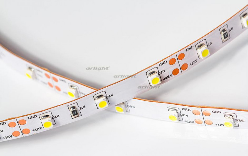 Светодиодная лента Arlight RT 2-5000 12V Cool 8K (3528, 300 LED, LUX) 014884(B)