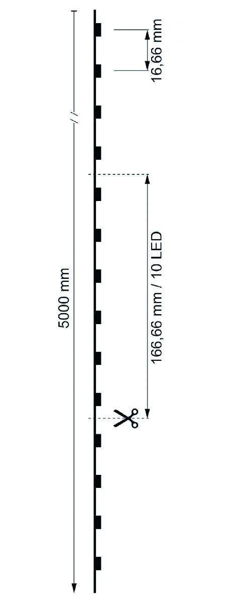 Светодиодная лента Deko-Light COB 24В 5050 65,5Вт RGB + 4000K 5м IP20 840353