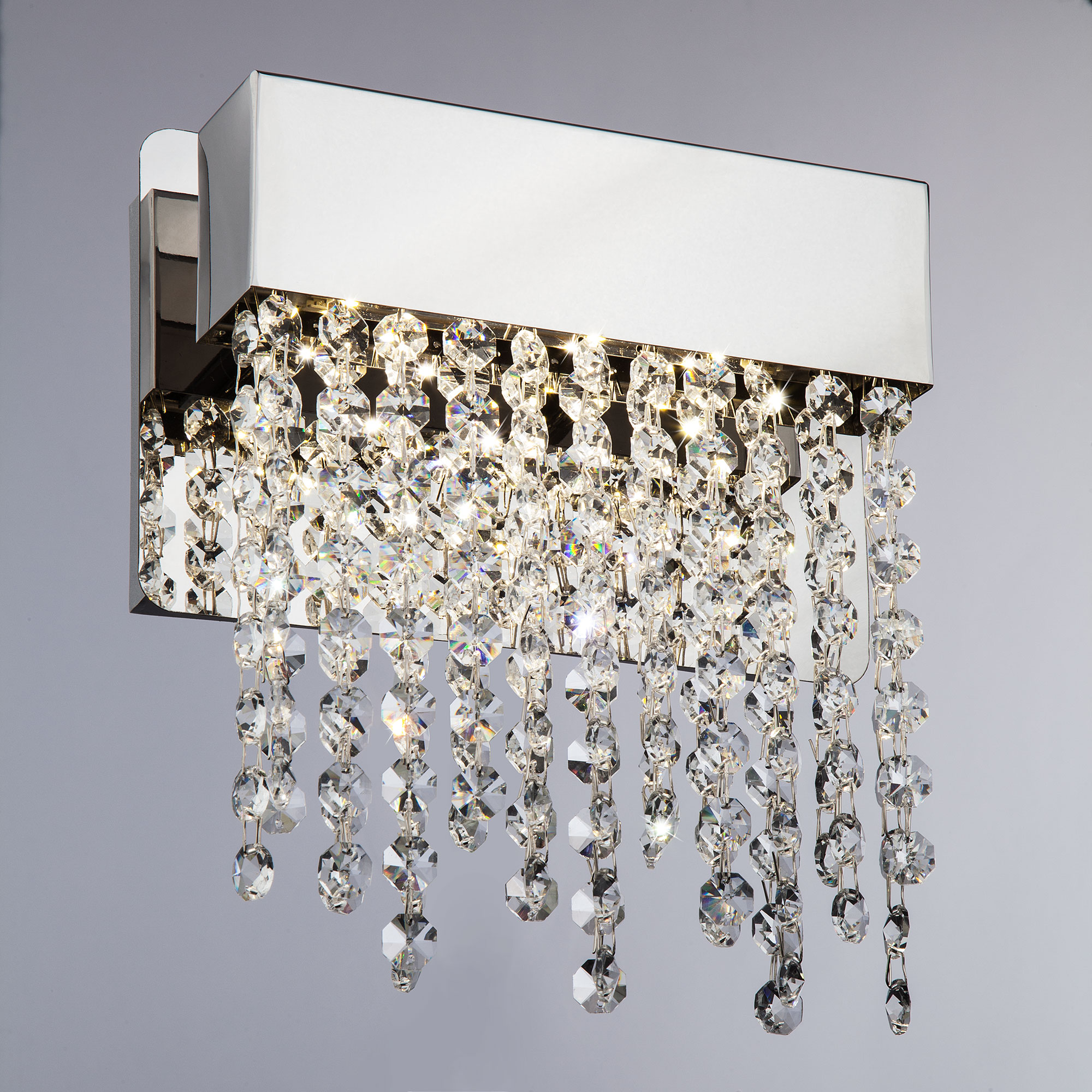 Настенный светодиодный светильник Eurosvet Royal 90053/1 хром