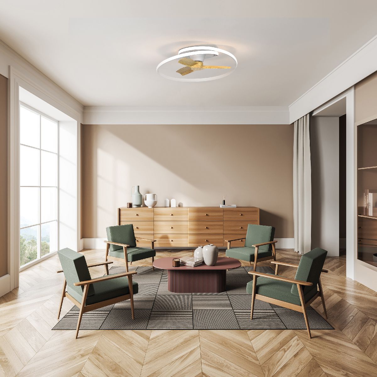 Люстра-вентилятор Mantra Ocean 8235