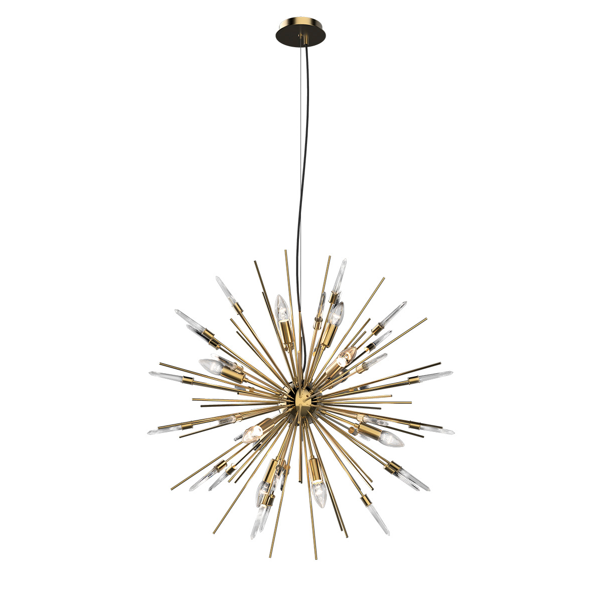 Подвесная люстра Delight Collection Boivin MD2094-12A gold/rock crystal